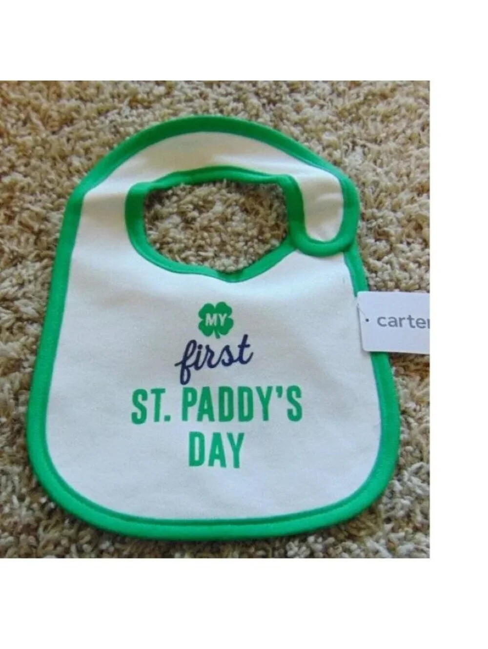 Carters St. Patrick's Day Baby Bib 